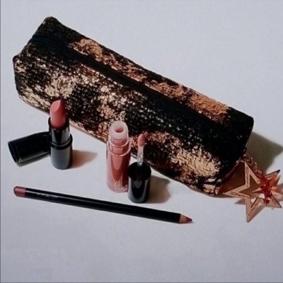 MAC Cosmetics Other - MAC Starlit Lip Bag Set